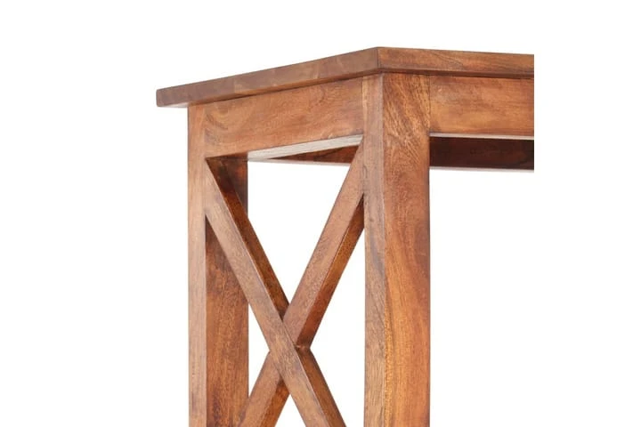 Bokhylla 100x30x180 Cm Massivt Akaciaträ Sheshamfinish 10 Bokhylla 100x30x180 Cm Massivt Akaciaträ Sheshamfinish - Bild 10