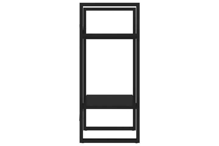 Bokhylla 2 Hyllplan Svart 40x30x70 Cm Spånskiva 4 Bokhylla 2 Hyllplan Svart 40x30x70 Cm Spånskiva - Bild 4