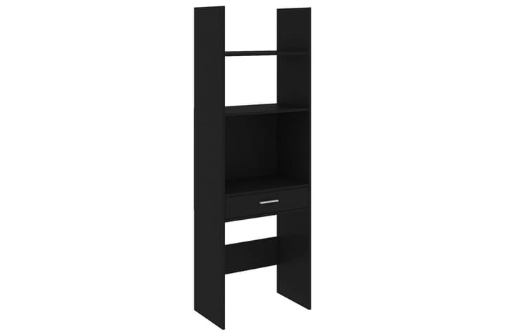 Bokhylla 4 Delar Svart Spånskiva 5 Bokhylla 4 Delar Svart Spånskiva - Bild 5