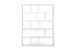 Bokhylla Berlin 150 Cm Vit