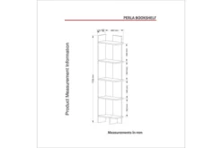 Bokhylla Bred Lutchan -SONGMICS Försäljning bokhylla bred lutchan vit 1355557