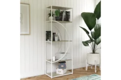 Bokhylla Cambridge 60,9x33,4 Cm Vit -SONGMICS Försäljning bokhylla cambridge 609x334 cm vit queer eye 4960628