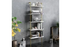 Bokhylla Dalasjö -SONGMICS Försäljning bokhylla dalasjo guld 3747358