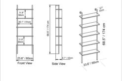 Bokhylla Dalasjö -SONGMICS Försäljning bokhylla dalasjo guld 3747360