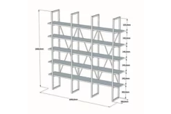 Bokhylla Dotorp -SONGMICS Försäljning bokhylla dotorp svart 3225442