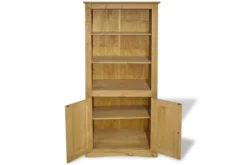 Bokhylla I Mexikansk Coronastil Furu Grå 80x40x170 Cm -SONGMICS Försäljning bokhylla i mexikansk coronastil furu 80x40x170 cm brun 3753032