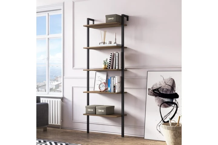 Bokhylla Maglian 67x30 Cm 5 Hyllor 1 Bokhylla Maglian 67x30 Cm 5 Hyllor