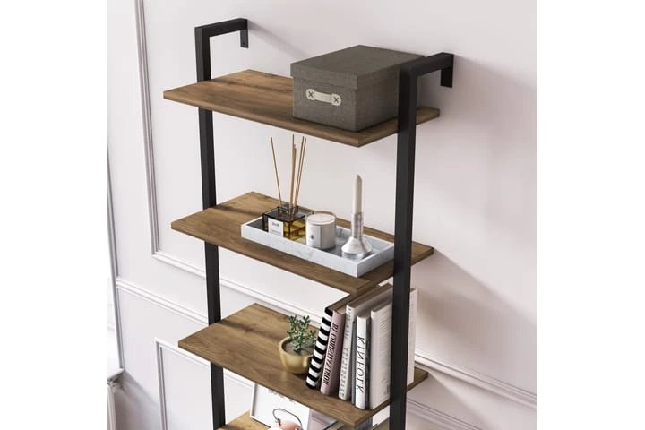 Bokhylla Maglian 67x30 Cm 5 Hyllor 5 Bokhylla Maglian 67x30 Cm 5 Hyllor - Bild 5