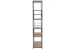 Bokhylla Massiv Furu Och Stål 90,5x35x180 Cm 12 Bokhylla Massiv Furu Och Stål 90,5x35x180 Cm -SONGMICS Försäljning bokhylla massiv furu och stal 905x35x180 cm svart 3609614