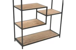 Bokhylla Massiv Furu Och Stål 90,5x35x180 Cm 13 Bokhylla Massiv Furu Och Stål 90,5x35x180 Cm -SONGMICS Försäljning bokhylla massiv furu och stal 905x35x180 cm svart 3609615