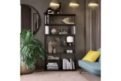 Bokhylla Moriah 101,6x33 Cm Svart