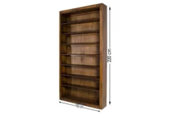 Bokhylla Painan 100x30 Cm 8 Hyllor -SONGMICS Försäljning bokhylla painan 100x30 cm 8 hyllor brun 3751668