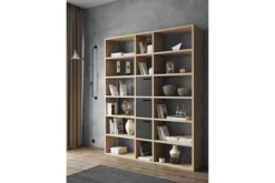 Bokhylla Pombal 182 Cm Ek 9 Bokhylla Pombal 182 Cm Ek -SONGMICS Försäljning bokhylla pombal 182 cm ek ljusbrun 4937150