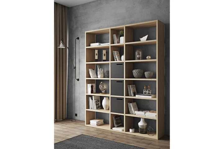 Bokhylla Pombal 182 Cm Ek 5 Bokhylla Pombal 182 Cm Ek - Bild 5