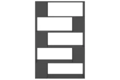 Bokhylla Rumsavdelare Grå 100x24x155 Cm Spånskiva -SONGMICS Försäljning bokhylla rumsavdelare gra 100x24x155 cm spanskiva gra 4223604