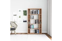 Bokhylla Sanborna 90x25 Cm -SONGMICS Försäljning bokhylla sanborna 90x25 cm natur 3751633