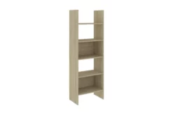 Bokhylla Sonoma-ek 60x35x180 Cm Spånskiva