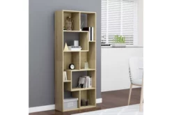 Bokhylla Vit Högglans 67x24x161 Cm Spånskiva 19 Bokhylla Vit Högglans 67x24x161 Cm Spånskiva -SONGMICS Försäljning bokhylla sonoma ek 67x24x161 cm spanskiva brun 3745370