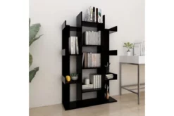 Bokhylla Svart 86x25,5x140 Cm Spånskiva -SONGMICS Försäljning bokhylla svart 86x255x140 cm spanskiva svart 4219746