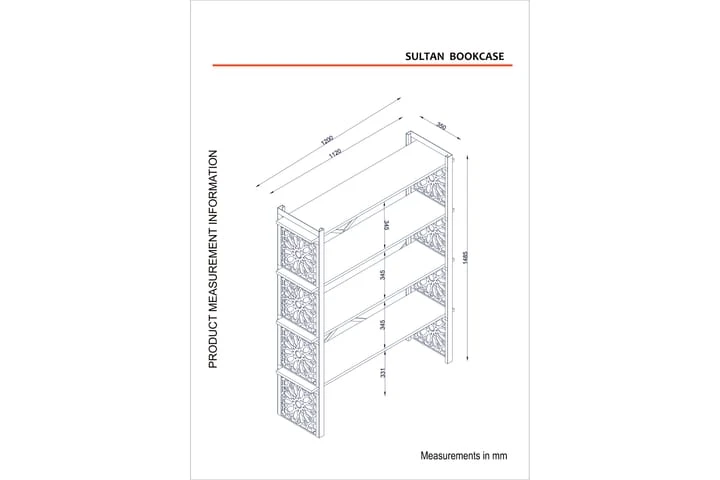 Bokhylla Tessie 5 Bokhylla Tessie - Bild 5