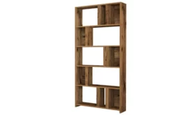 Bokhylla Tibani 90x20 Cm 5 Hyllor -SONGMICS Försäljning bokhylla tibani 90x20 cm 5 hyllor morkbrun 3205215