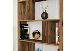 Bokhylla Tibani 90x20 Cm 5 Hyllor -SONGMICS Försäljning bokhylla tibani 90x20 cm 5 hyllor morkbrun 3209574