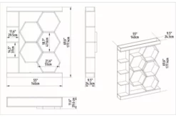 Bokhylla Urgby 140x177,4 Cm 17 Bokhylla Urgby 140x177,4 Cm -SONGMICS Försäljning bokhylla urgby 140x1774 cm vit 4936588