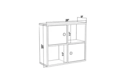 Bokhylla Urgby 72x62,6 Cm 7 Bokhylla Urgby 72x62,6 Cm -SONGMICS Försäljning bokhylla urgby 72x626 cm vit 4936495