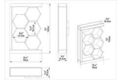Bokhylla Urgby 90x140 Cm 9 Bokhylla Urgby 90x140 Cm -SONGMICS Försäljning bokhylla urgby 90x140 cm brun 4730899