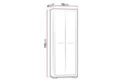 Bokhylla Vegas 70x40,5x192 Cm 7 Bokhylla Vegas 70x40,5x192 Cm -SONGMICS Försäljning bokhylla vegas 70x405x192 cm beigegra 2192522