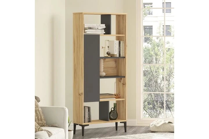 Bokhylla Violaceae 72x163,3 Cm 2 Bokhylla Violaceae 72x163,3 Cm - Bild 2