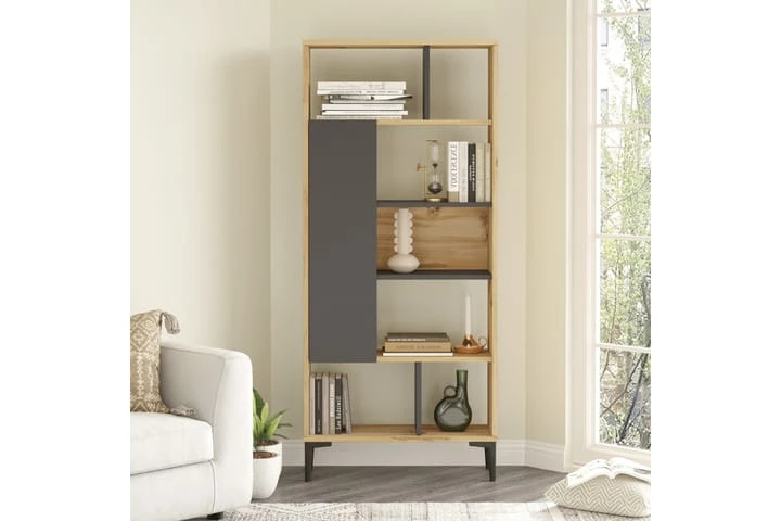 Bokhylla Violaceae 72x163,3 Cm 3 Bokhylla Violaceae 72x163,3 Cm - Bild 3