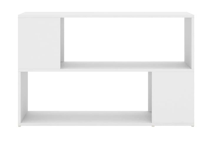 Bokhylla Grå Högglans 100x24x63 Cm Spånskiva 3 Bokhylla Grå Högglans 100x24x63 Cm Spånskiva - Bild 3