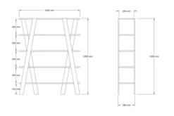 Bokhylla Zakkum 120x150 Cm 9 Bokhylla Zakkum 120x150 Cm -SONGMICS Försäljning bokhylla zakkum 120x150 cm bla 4936693