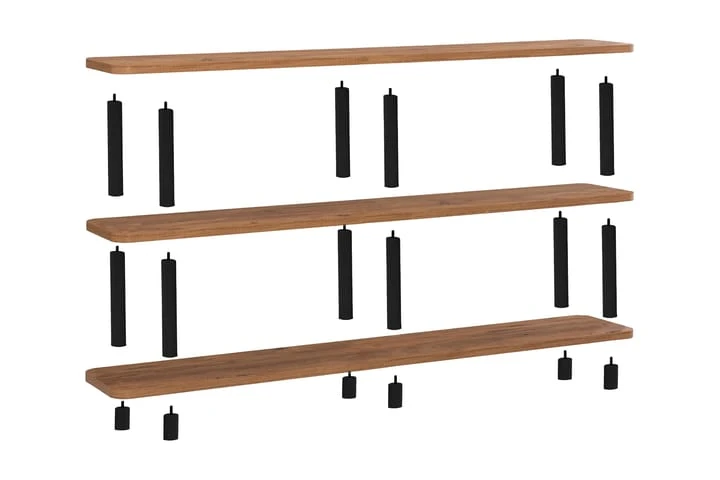 Bokhylla Zakkum 180x74,9 Cm 3 Bokhylla Zakkum 180x74,9 Cm - Bild 3