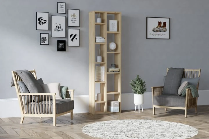 Bokhylla Zakkum 45x150 Cm 4 Bokhylla Zakkum 45x150 Cm - Bild 4