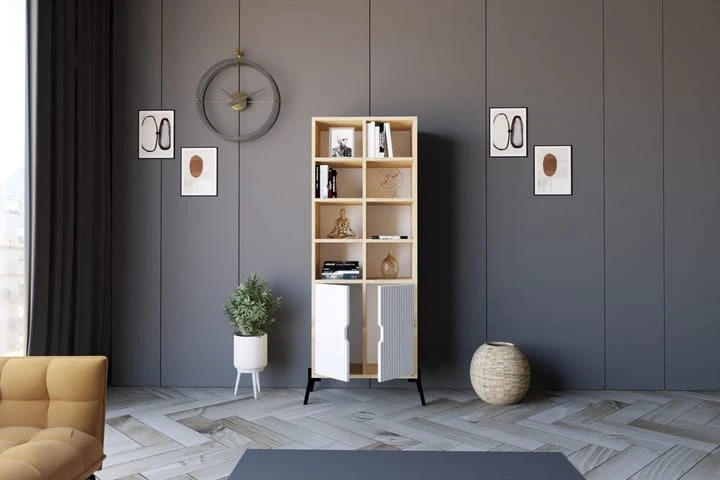 Bokhylla Zakkum 58,6x160 Cm 4 Bokhylla Zakkum 58,6x160 Cm - Bild 4