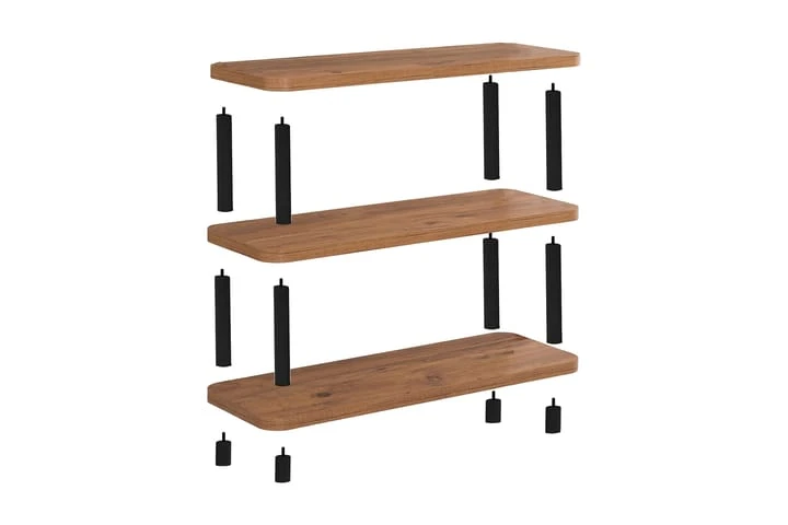 Bokhylla Zakkum 80x75 Cm 3 Bokhylla Zakkum 80x75 Cm - Bild 3