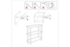 Bokhylla Zakkum 80x75 Cm 10 Bokhylla Zakkum 80x75 Cm -SONGMICS Försäljning bokhylla zakkum 80x75 cm svart 4936642