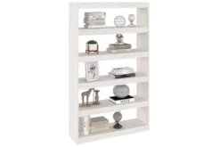 Bokhylla/Rumsavdelare 100x30x167,5 Cm Furu 12 Bokhylla/Rumsavdelare 100x30x167,5 Cm Furu -SONGMICS Försäljning bokhyllarumsavdelare vit 100x30x1675 cm furu vit 4934635