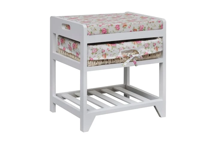 Förvaringsbänk Med Skohylla Och Förvaringskorgar Paulownia 1 Förvaringsbänk Med Skohylla Och Förvaringskorgar Paulownia