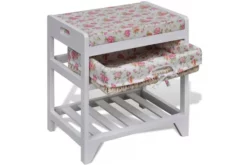 Förvaringsbänk Med Skohylla Och Förvaringskorgar Paulownia 7 Förvaringsbänk Med Skohylla Och Förvaringskorgar Paulownia -SONGMICS Försäljning forvaringsbank med skohylla och forvaringskorgar paulownia vit 3504234