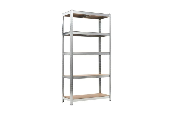 Förvaringshylla 2 St Silver 1 Förvaringshylla 2 St Silver