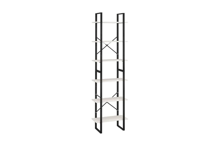 Förvaringshylla Vit 60x30x210 Cm Massiv Furu 1 Förvaringshylla Vit 60x30x210 Cm Massiv Furu