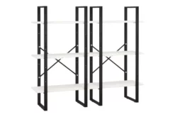 Förvaringshylla Vit 60x30x210 Cm Massiv Furu 9 Förvaringshylla Vit 60x30x210 Cm Massiv Furu -SONGMICS Försäljning forvaringshylla vit 60x30x210 cm massiv furu vit 4934068