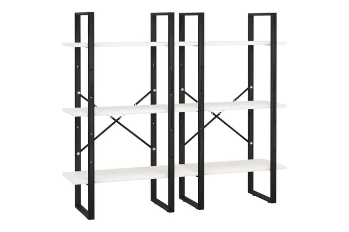 Förvaringshylla Vit 60x30x210 Cm Massiv Furu 4 Förvaringshylla Vit 60x30x210 Cm Massiv Furu - Bild 4