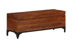 Förvaringskista 110x35x41 Cm Massivt Akaciaträ 17 Förvaringskista 110x35x41 Cm Massivt Akaciaträ -SONGMICS Försäljning forvaringskista 110x35x41 cm massivt akaciatra brun 4197552