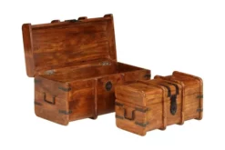 Förvaringskista 2 Delar Massivt Akaciaträ Med Sheshamfinish 16 Förvaringskista 2 Delar Massivt Akaciaträ Med Sheshamfinish -SONGMICS Försäljning forvaringskista 2 delar massivt akaciatra med sheshamfinish brun 3059528