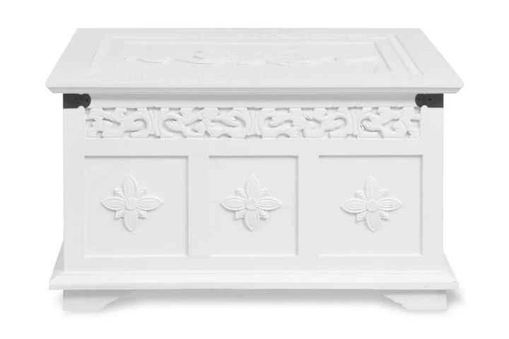 Förvaringskista 2 St Vit 2 Förvaringskista 2 St Vit - Bild 2