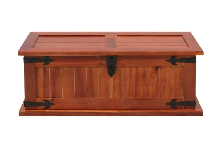 Förvaringskista 60x25x22 Cm Massivt Akaciaträ 2 Förvaringskista 60x25x22 Cm Massivt Akaciaträ - Bild 2